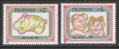 2019快到了,看一看外国发行过的生肖猪邮票