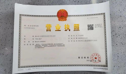 新政扩面后,江苏首张台湾居民个体工商户营业执照在昆发出