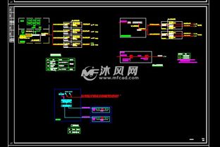 快递物流公司中转站厂房库施工图 结构 电气