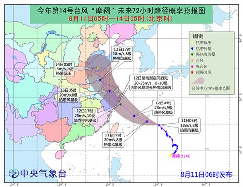 申城今日有阵雨 台风 摩羯 或于明晚登陆浙江沿海