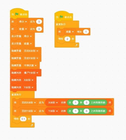 图形化编程 植物大战僵尸 完整代码,6岁就能完成 结尾惊喜