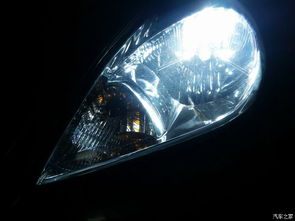 新阳光汽车LED大灯 雾灯LED灯的安装 对比 评测