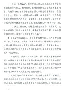 关于印发湖南省农村贫困人口大病专项救治工作实施方案的通知