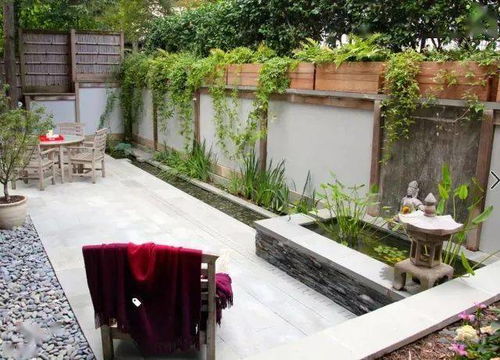 在法国造了个30平米的,东方静谧小花园 院子 