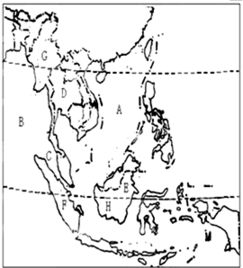 下列国家中.位于马六甲海峡沿岸的是 A.泰国B.柬埔寨C.新加坡D.文莱 精英家教网 