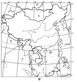 中国是一个海陆兼备的国家,自北向南濒临的四个海域是 两个内海是 和 两大岛屿 和 台湾海峡属于 