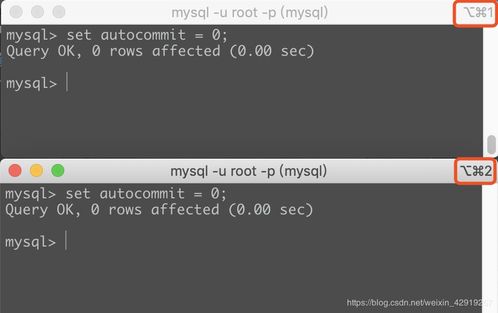 MySql锁机制之乐观锁和悲观锁的验证过程