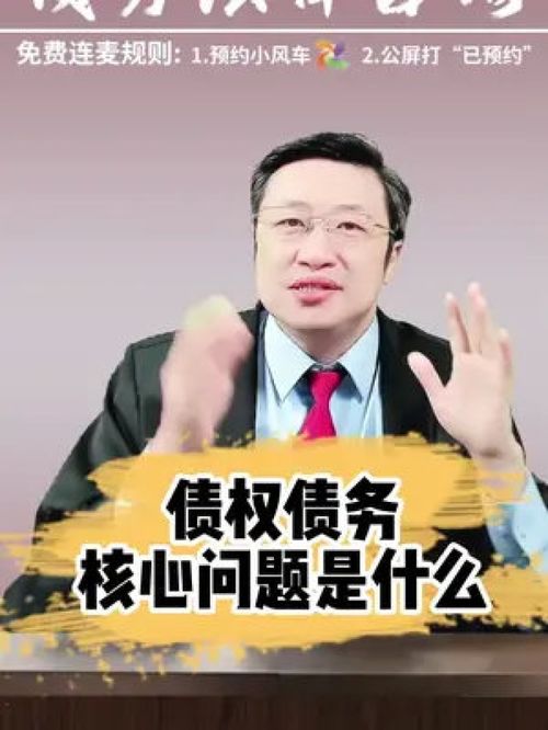 债权债务的核心问题是什么 法律 法律咨询 律师 法律常识 法律科普 普法 法律知识 