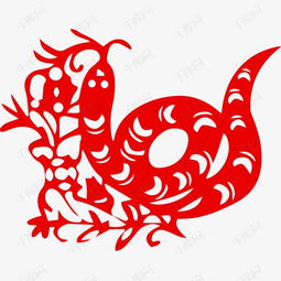 中国风剪纸十二生肖蛇素材图片免费下载 高清psd 千库网 图片编号34559 
