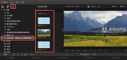 fcpx 抖音vlog卡点转场特效合集