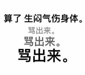 别人生气我不气,不气不气真不气 