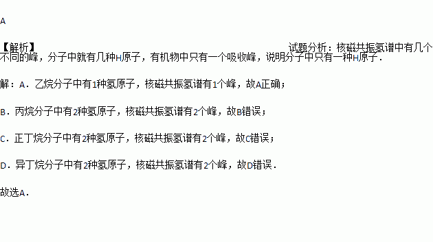 高中化学知识，核磁共振氢谱中，峰的种类和峰的个数一样吗？为什么有的人说峰的个数等于等效氢个数，有的