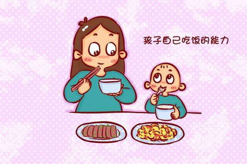培养宝宝自主吃饭的黄金期,父母别错过,不然以后要追着喂饭