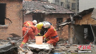 江西南昌老城区发生一起房屋坍塌事件 