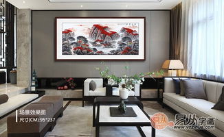 流行的电视背景墙装饰画,让您家的客厅美出新高度