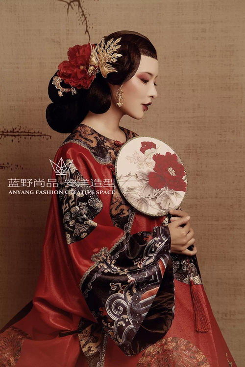 中国风古装新娘造型,将高雅气质演绎到极致