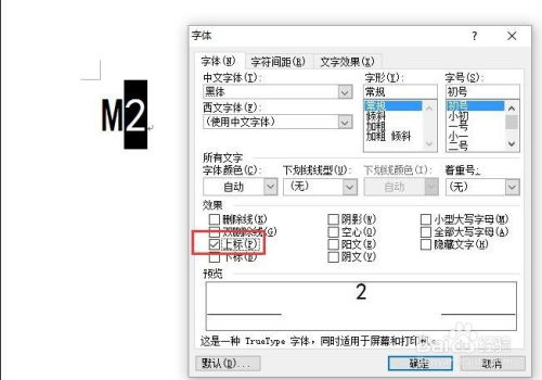 平方米符号 平方米符号怎么打m2