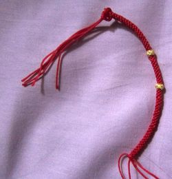 红绳手链编织方法图解