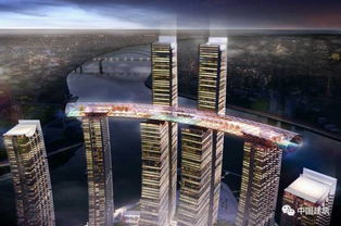 震撼详解 中国建筑黑科技 横版摩天大楼 250米高空智造300米水晶连廊,全程动图展现建造过程