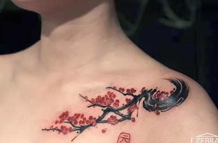 中国风水墨纹身 