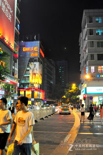 北京路步行街夜景