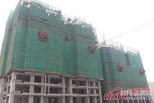 雍河湾二期工程有序进行 8 9号楼修至14层