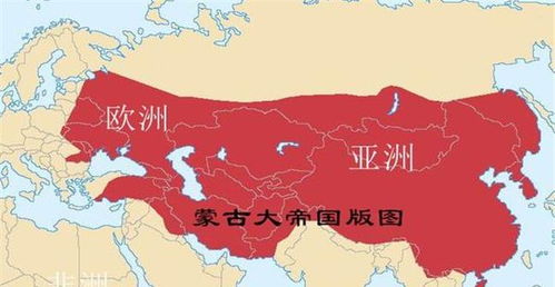 蒙古帝国最大时究竟有多大 百年大业为什么因一小政策土崩瓦解