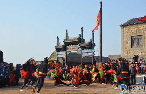 大秧歌 拍摄地虎头湾上演现实版祭海祈福大典 