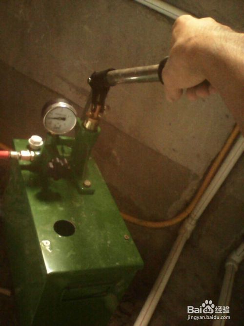 家装电水安装 之水管试压 