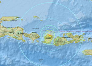 印度尼西亚发生7.0级地震 震源深度10.5公里 
