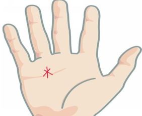 星纹出现在不同的手纹上,代表着什么