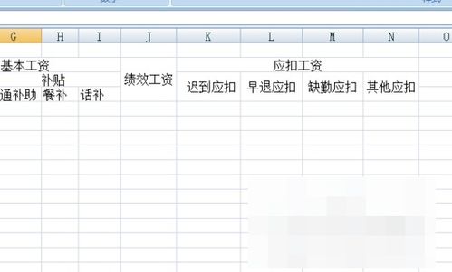 WPS怎么制作工资表 