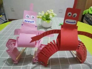 幼儿园创意手工制作机器人,小小科学家从机器人开始 