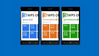 WPS Office for Windows 8 概念设计