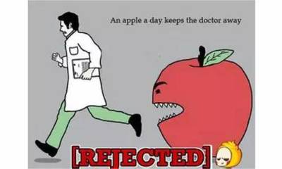 一天一苹果,医生远离我 