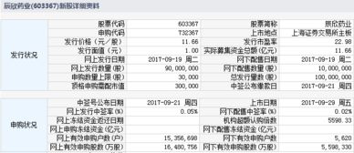 辰欣药业什么时候上市辰欣药业上市后能涨多少