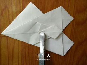 复杂兔子的折纸方法 中秋节折纸兔子图解 2