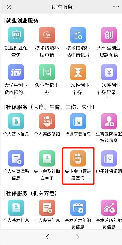 怎么查失业保险金领取进度,失业金怎么查询