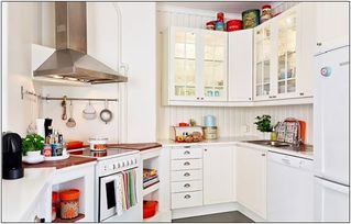 看这里 7招让小厨房装出大空间