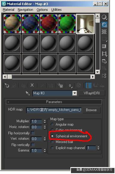 hdri环境贴图 关于HDR贴图在MAX中的应用方法