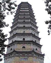 陕西宝鸡太平寺塔