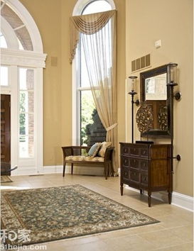 玄关设计宝典之地毯篇 选择合适的玄关地毯 