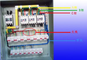 配电柜里面的线号是怎么变认的 