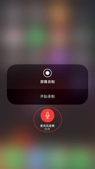 苹果手机录屏机内声音 