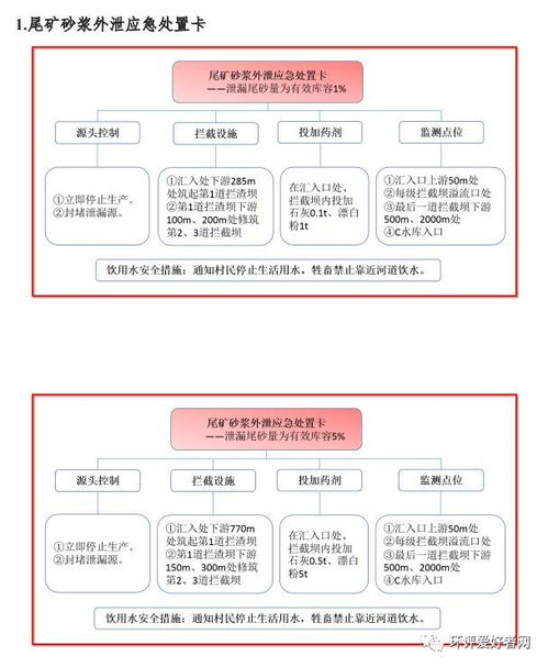 环保部给模板了 环境风险评估报告和应急预案典型案例 