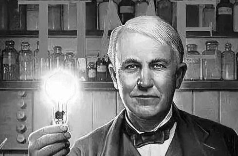 爱迪生发明电灯的故事 