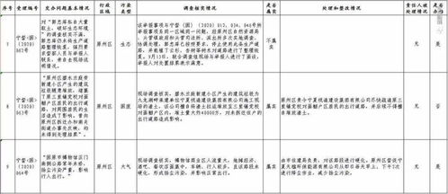 中共固原市委 固原市人民政府关于自治区第三生态环境保护督察组交办群众举报环境污染问题办理情况的公示