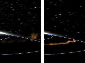 能提供几张从地球上拍土星的照片吗 我查资料上说,近几个月夜里月亮旁边就是土星 