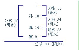 孙嘉宣的八字怎么样 