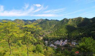 商州区江山片区美丽乡村 秦岭醉美 江山多娇 